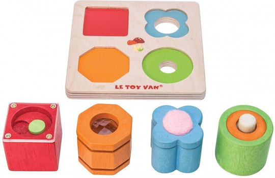 Lemnos Puzzle pentru Copii cu Îmbinări 4buc Kidslife