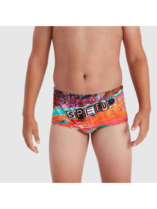 Speedo Kids Swimwear Swim Briefs Training Colorful