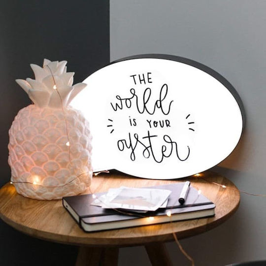 Led Kids Decorative Lamp White