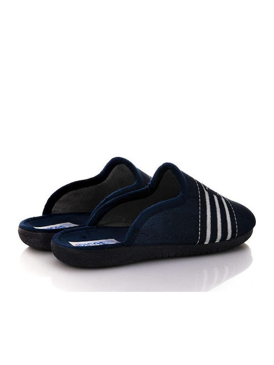 Papuci bărbați iarna Blue