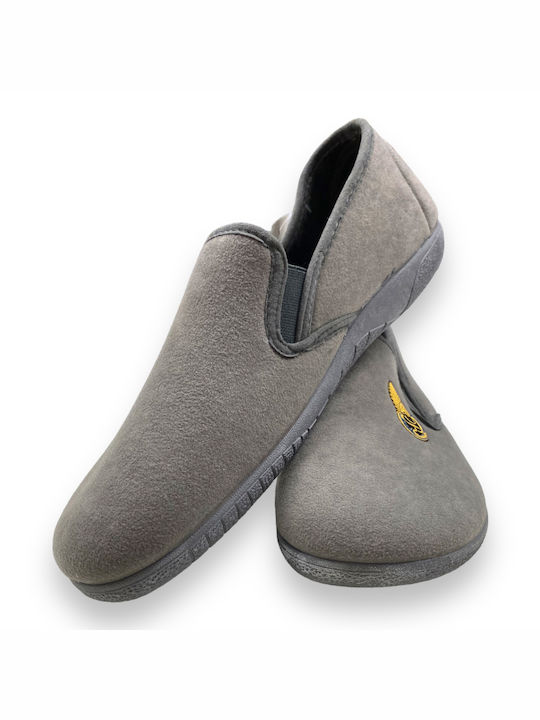 Dicas Heel Enclosed Men's Slipper Gray