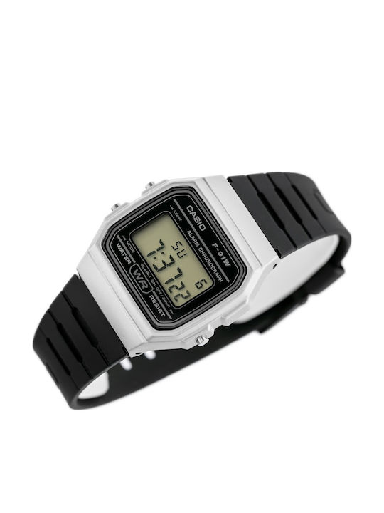 Casio Casio Vintage Ρολόι Μπαταρίας με Καουτσούκ Λουράκι