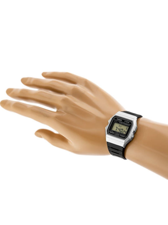 Casio Digital Men's Watch 26mm Chronograph Battery with Black / Black Rubber Strap