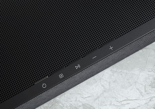 Loewe Klang Bar5 Mr & Sub5 Soundbar 5.1.2 Bluetooth, HDMI και Wi-Fi Μαύρο