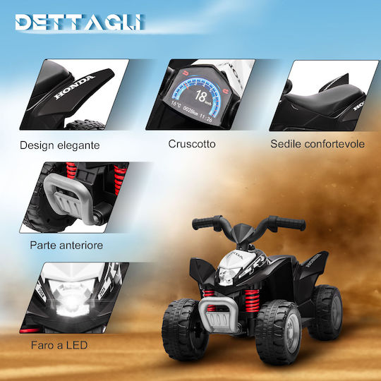 Kids Scooter Licensed Electric Black