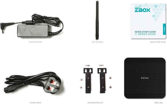 Zotac ZBOX Edge CI343 Barebone (N-series-N100)