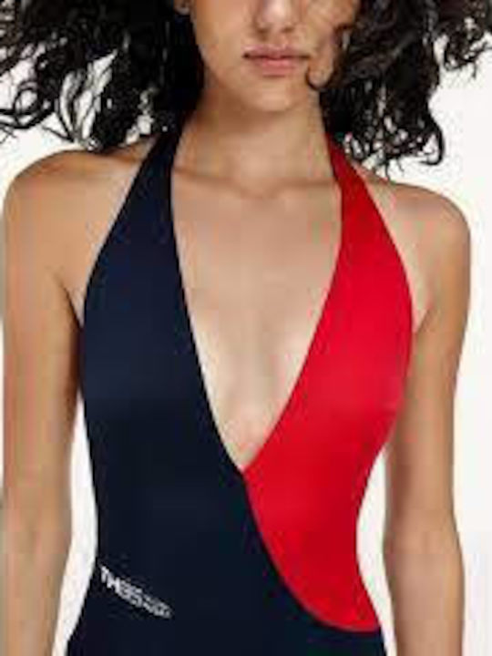 Tommy Hilfiger One-Piece Swimsuit Blue