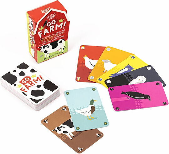 Board Game Go Farm - Φασαριόζικα Ζωάκια for 2-5 Players 4+ Years Old (EN) Professor Puzzle