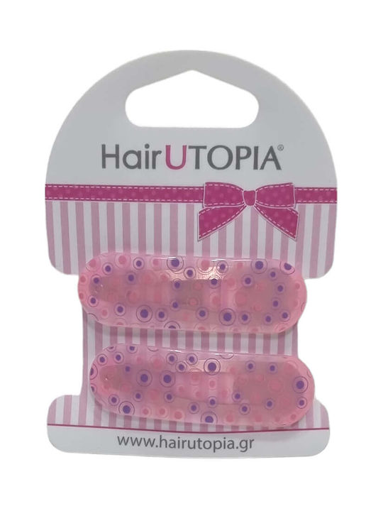 Hair Utopia Σετ Παιδικά Κοκαλάκια με Κλιπ 2τμχ