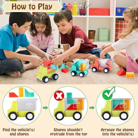 Board Game Trucks 2+ Years Old (EN) Hola Toys