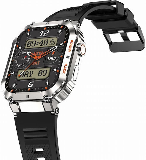 Gravity Gt6 42mm Smartwatch mit Herzfrequenzsensoren Mehrfarbig