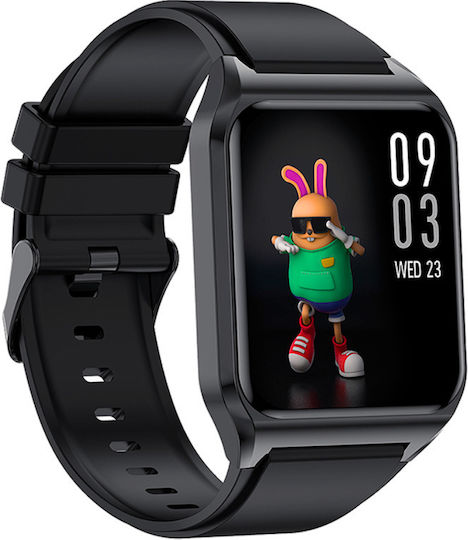 Rubicon Rnce89 37mm Smartwatch με Παλμογράφο (Πολύχρωμο)