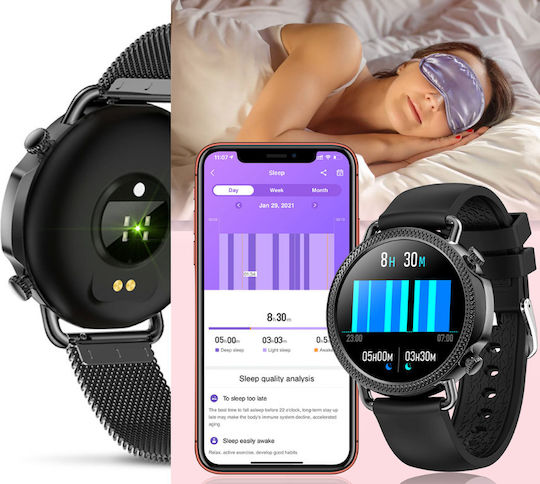 Rubicon Rnbe74 42mm Smartwatch (Πολύχρωμο)