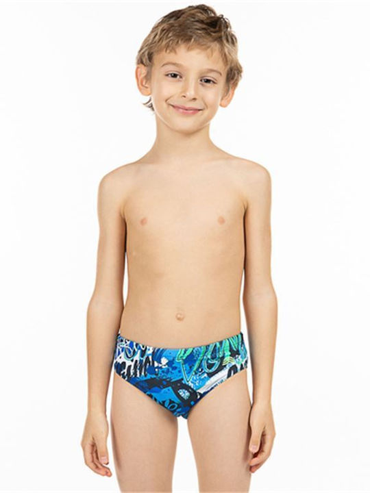 Aquarapid Kids Swimwear Swim Briefs Training Blue.