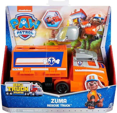 Spin Master Big Trucks Themed Vehicle - Zuma Truck Paw Patrol for 3++ Years