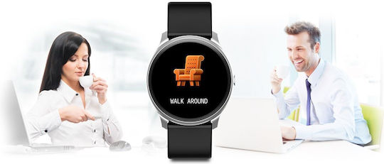 G.Rossi SG005M 45mm Smartwatch (Negru)