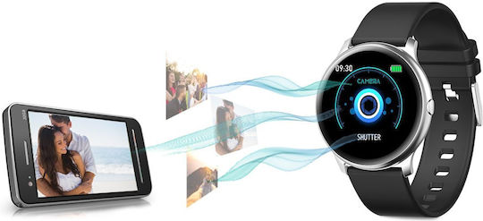 G.Rossi SG005M 45mm Smartwatch (Negru)
