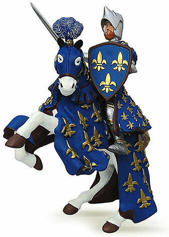 Papo Miniature Toy Blue Prince Philip horse 8cm