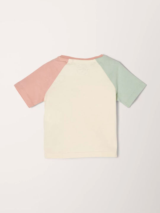 S.Oliver Kids Blouse Short Sleeve Beige