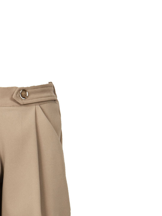 Kinder Schlaghose Jeans Beige