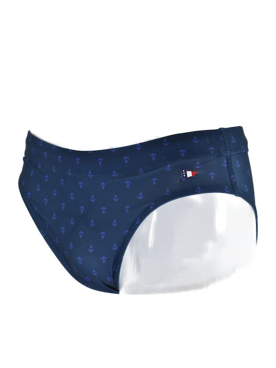 Ανδρικό Μαγιό Slip Blu
