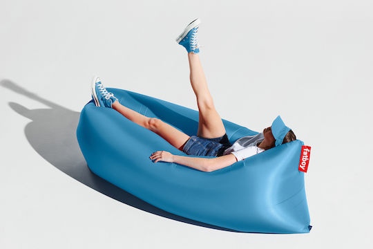Fatboy Inflatable Lazy Bag Light Blue 200cm