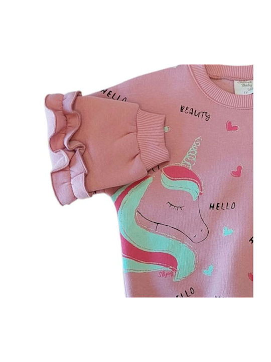 Sweet Baby Kinder Sweatpants Set - Jogginganzug Rose 2Stück