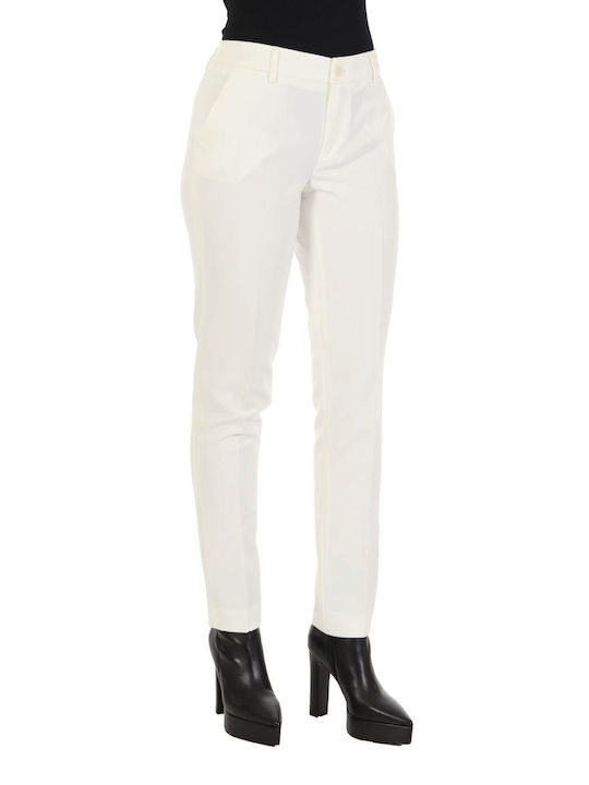 Liu Jo Women's Chino Trousers White