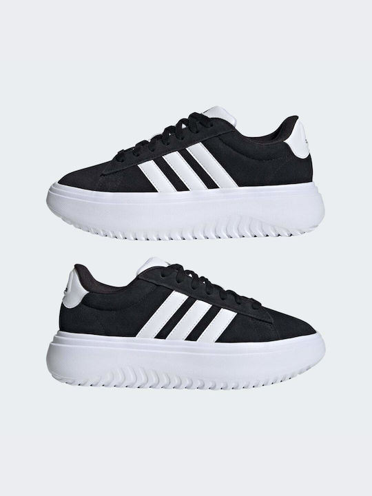 Adidas Grand Court Platform Sneakers Black