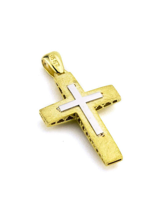 Goldsmith Women's Gold Cross 14K Double Sided