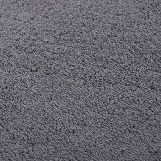 vidaXL Rutschfester Rechteckiger Zottelig Teppich Anthrazit 160x230cm