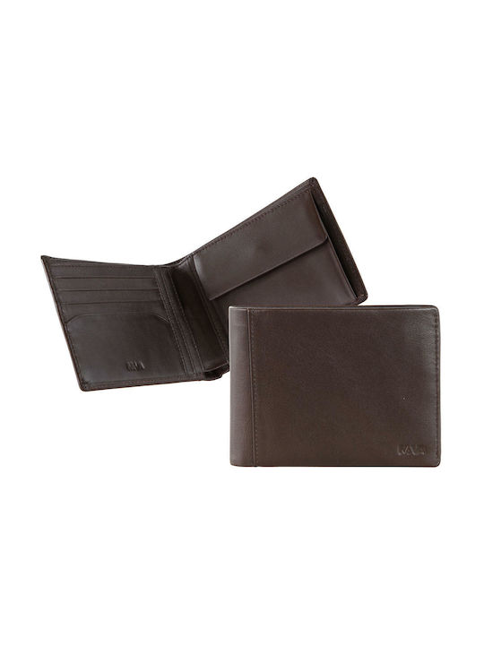 Nava Design Men's Leather Wallet Brown