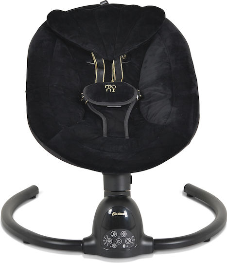 Moni Electric Baby Relax Clarissa with Music Black for Child up to 9kg