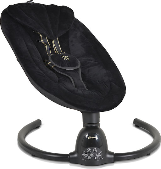 Moni Electric Baby Relax Clarissa with Music Black for Child up to 9kg