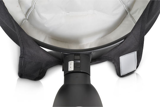 Moni Electric Baby Relax Swing Clarissa with Music Gray for Child up to 9kg