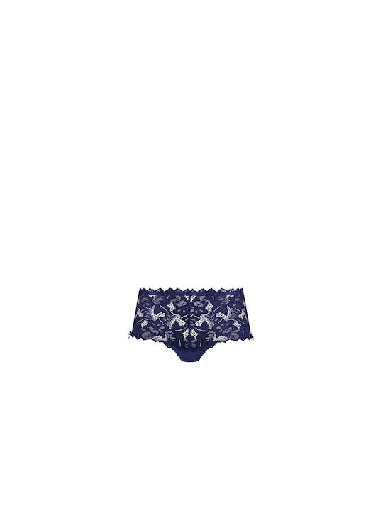 Sans Complexe Hochtailliert Damen Slip Blau