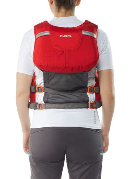 NRS Adults Life Jacket for Water Sports Red