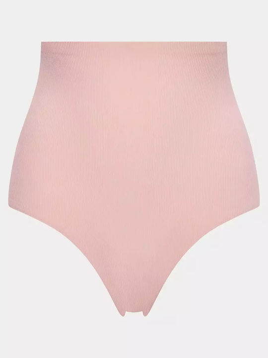 High-waisted Women's Slip Beige