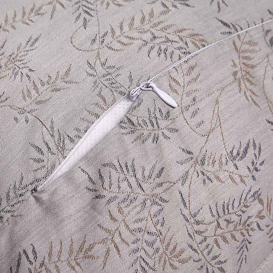 Hauz Διακοσμητική Μαξιλαροθήκη Limited Edition Botanic 60x60εκ.
