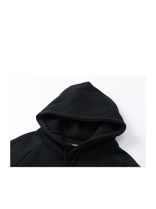 Hanorac Fleece - Polar cu Glugă black