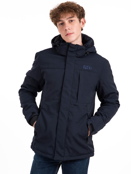 Icetech Men's Winter Jacket Blue