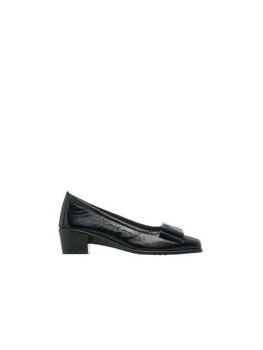 Pupilo Anatomic Leather Black Heels