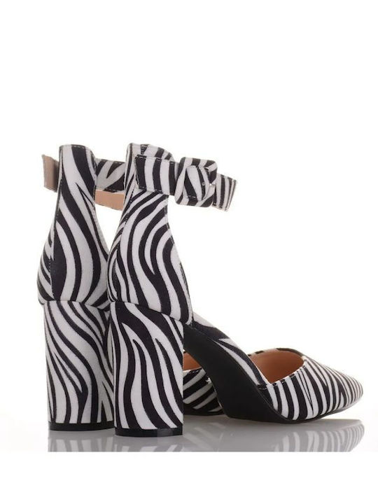 About Basics Pantofi cu toc Animal Print