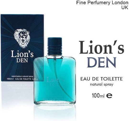 Fine Perfumery Lion's Den Eau de Toilette 100ml