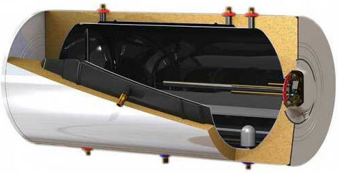 MasterSOL Solar-Warmwasserbereiter 150Es Glas Doppelte Energie Wärmepumpe 2.5qm Dachziegel Auswahl
