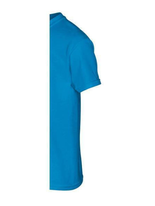 Kinder-T-Shirt Türkis