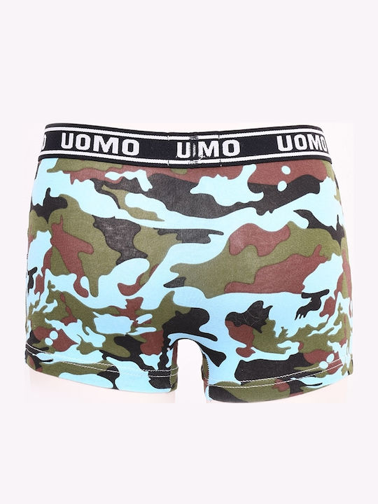 Uomo Kids' Set with Boxers Multicolored 3pcs