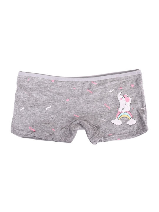 Hand's Foner Kinder-Set Boxershorts mit Bustier Grey