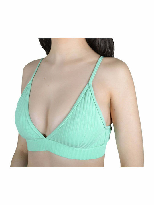 Set Bikini Brazil High Waist Solid Color - Pistachio