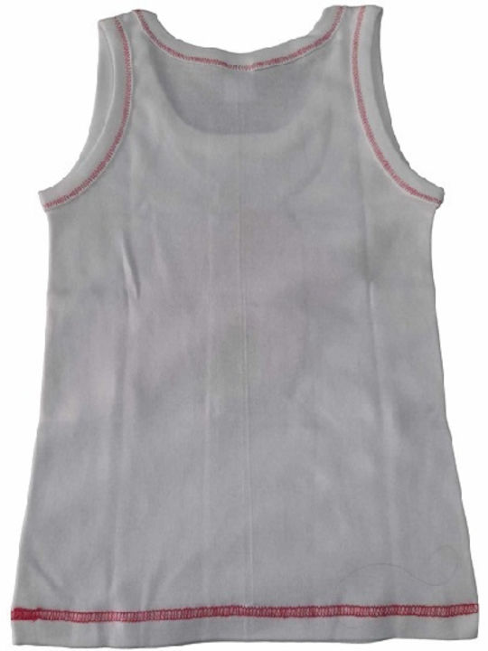 Bozer Kinder-Unterhemd Tank-Top Weiß